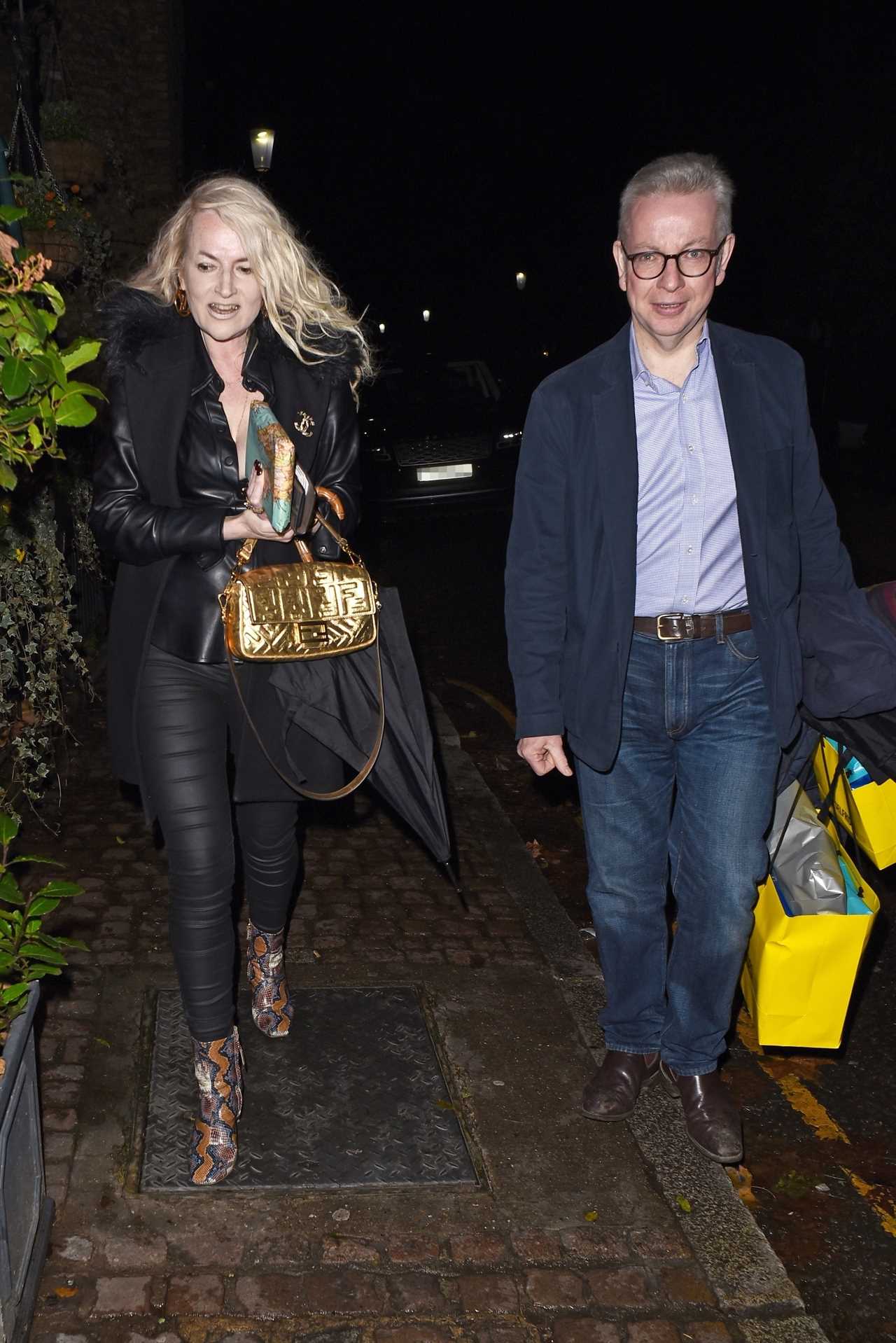 Michael Gove spotted on night out with BBC producer Sam McAlister a year after his divorce