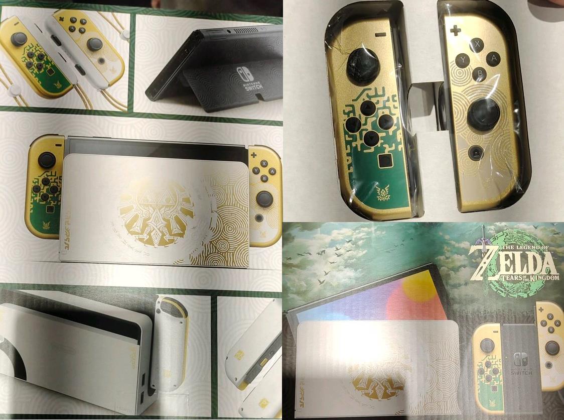 The Legend of Zelda: Tears of the Kingdom special edition Switch OLED may have leaked online