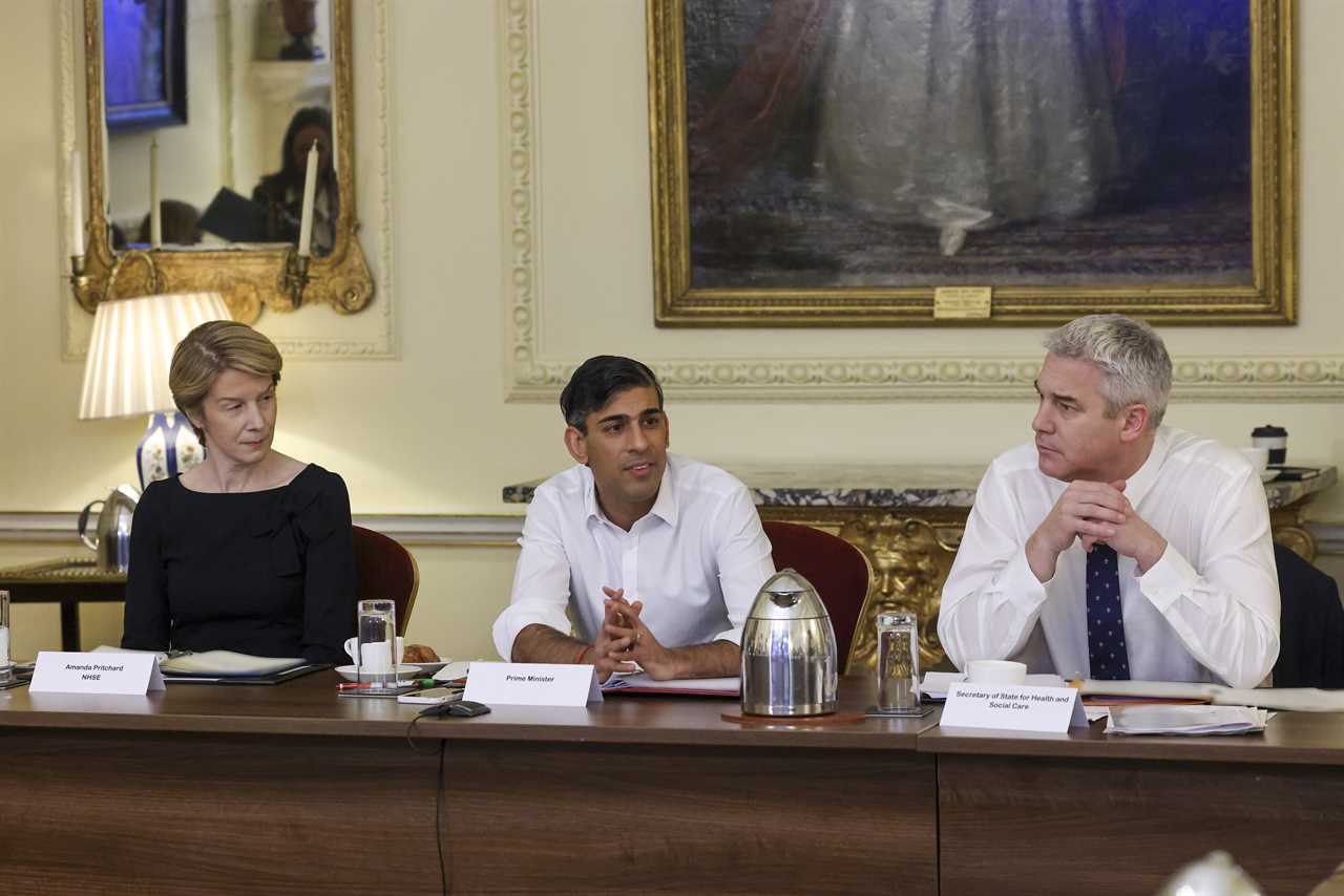 Rishi Sunak tells health chiefs to take ‘bold and radical’ action to fix NHS crisis