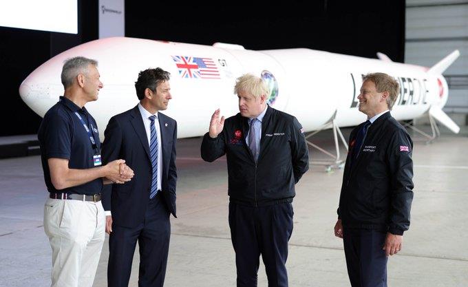 Boris Johnson photoshopped OUT of Virgin Orbit rocket launch tweet in awkward gaffe