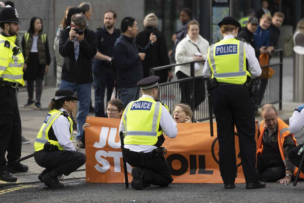 Rishi Sunak to announce that cops will be able to tackle climate protesters before they wreak havoc