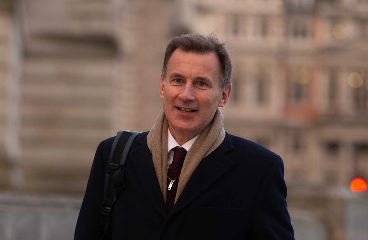 Jeremy Hunt WON’T cut taxes in Budget as soaring inflation still too high, Tory MPs told