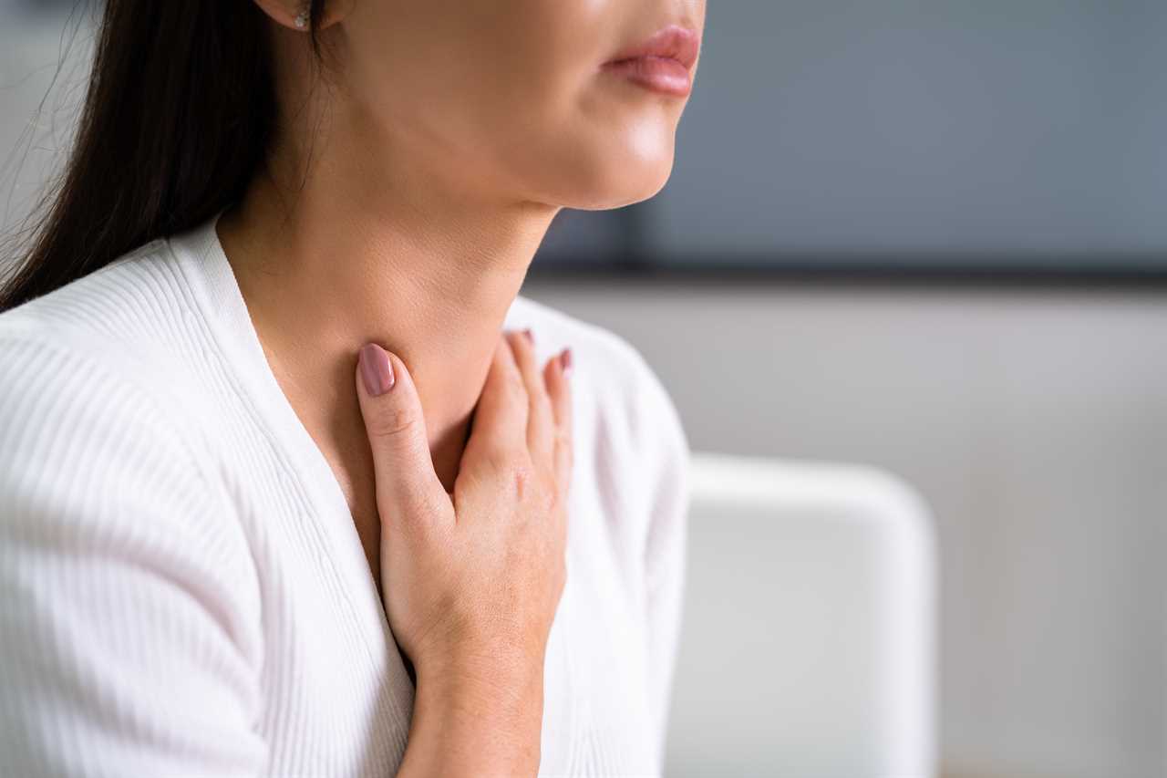 How ‘croaky throat’ could be sign of cancer – and 3 other symptoms you must get checked now