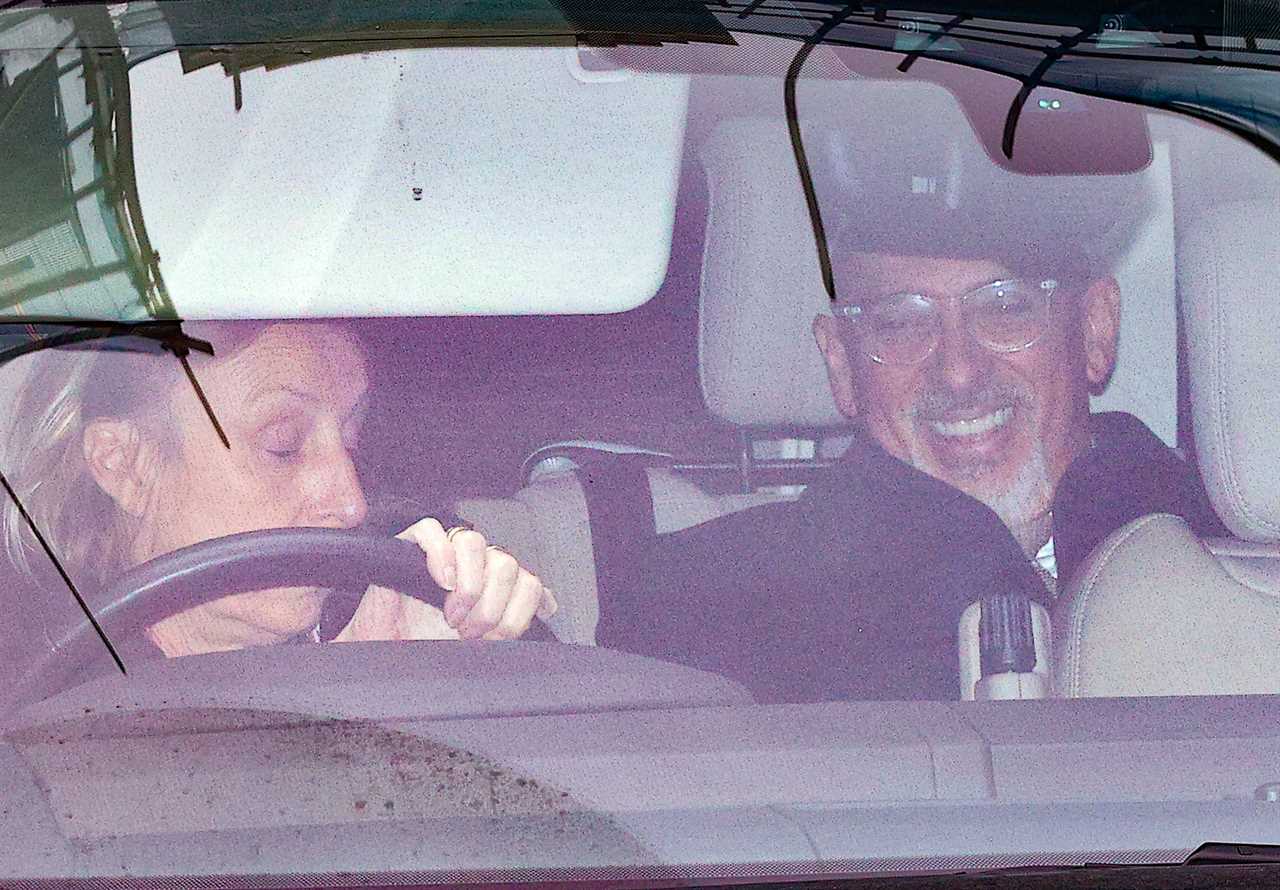 Smiling Nadhim Zahawi driven from Tory HQ as he faces calls to step aside as party chairman