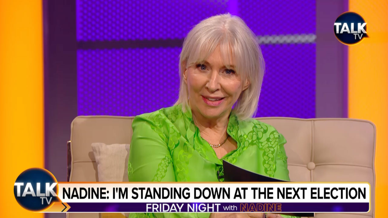 Nadine Dorries holds back tears as she makes major career announcement after period of ‘soul searching’