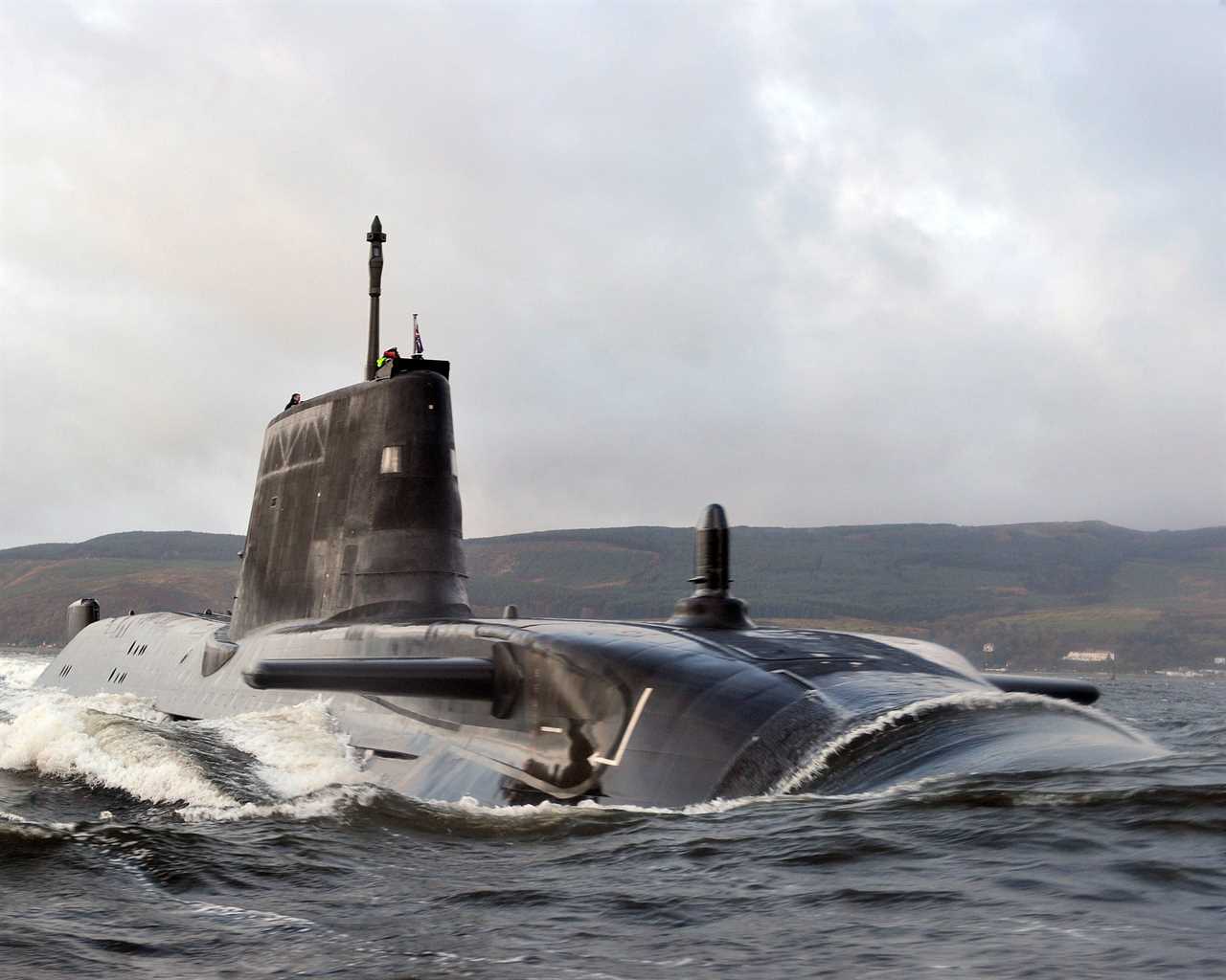 UK agrees historic £2billion nuclear sub deal with Australia