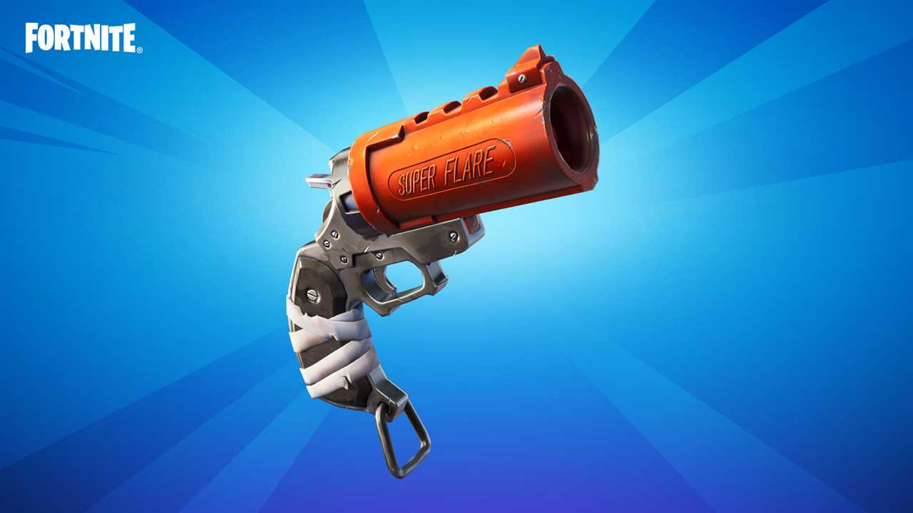 Fortnite weekly challenges: Marking opponents with the Flare Gun