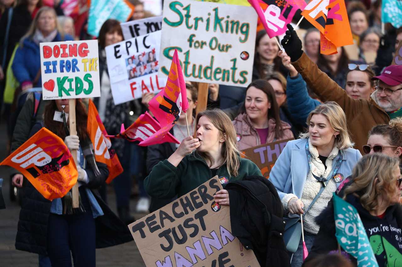 Teacher strikes next week could be SCRAPPED by unions in ‘sign of goodwill’ ahead of pay talks