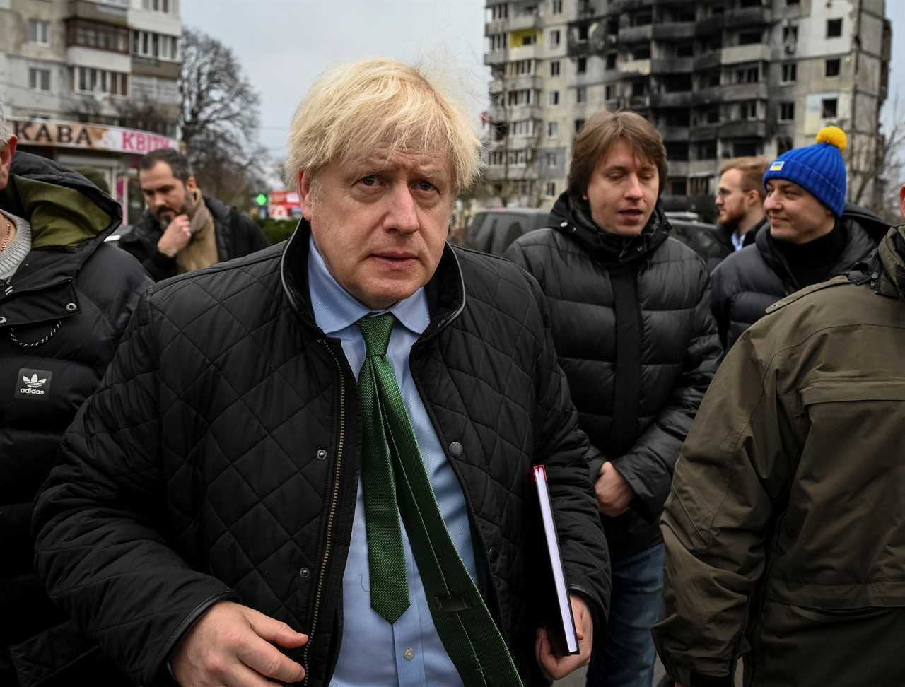 Boris Johnson reveals his sweary outburst after being told Putin had invaded Ukraine