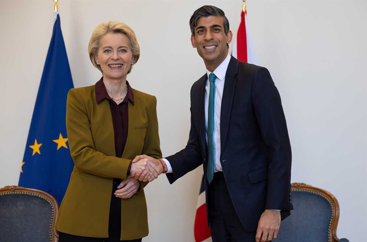 Rishi Sunak to seal new Brexit deal TOMORROW to fix Northern Ireland border but row with Tory and DUP MPs looms