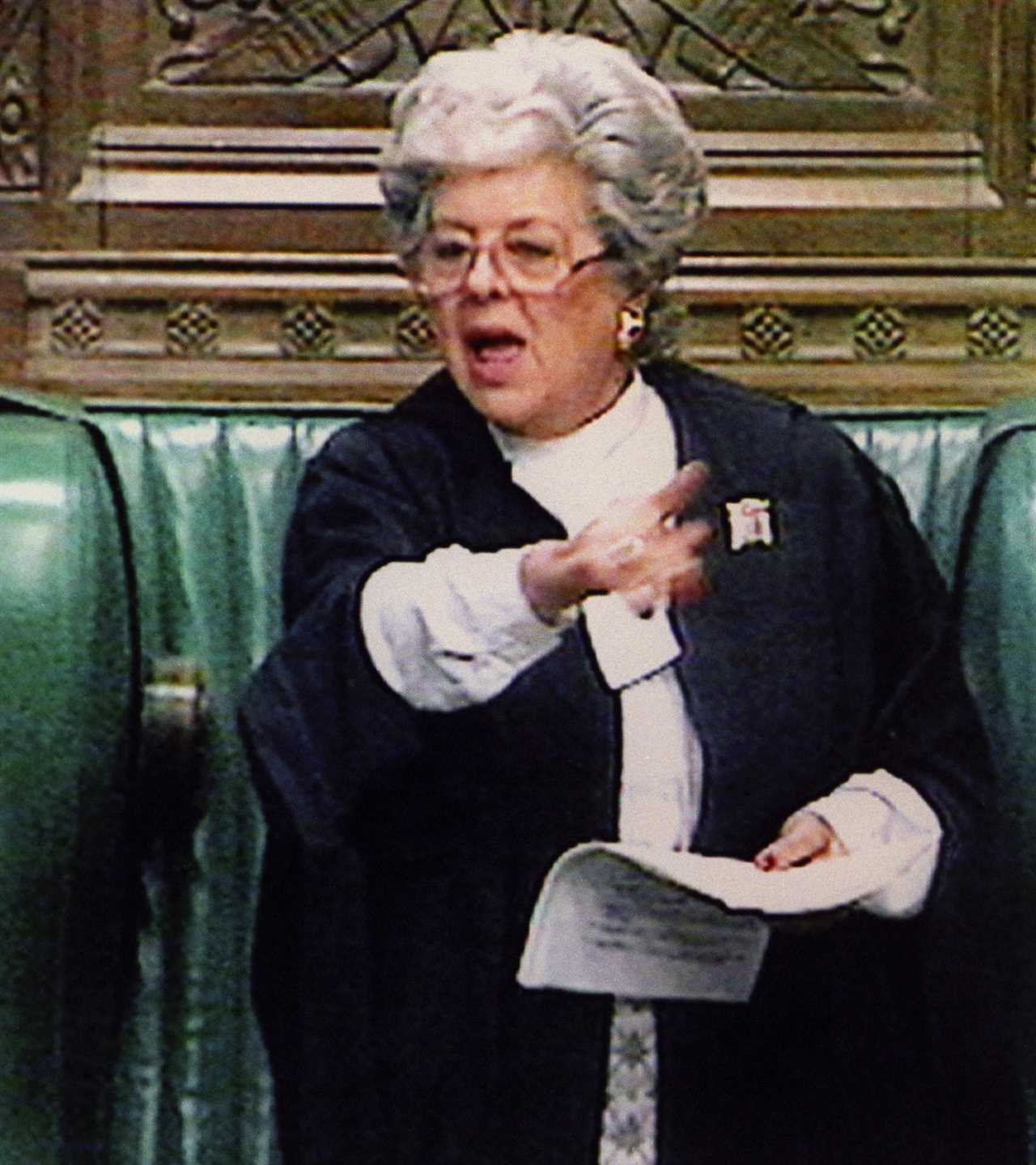 Betty Boothroyd dead at 93 – First female Commons speaker is remembered as ‘ground-breaking’ politician