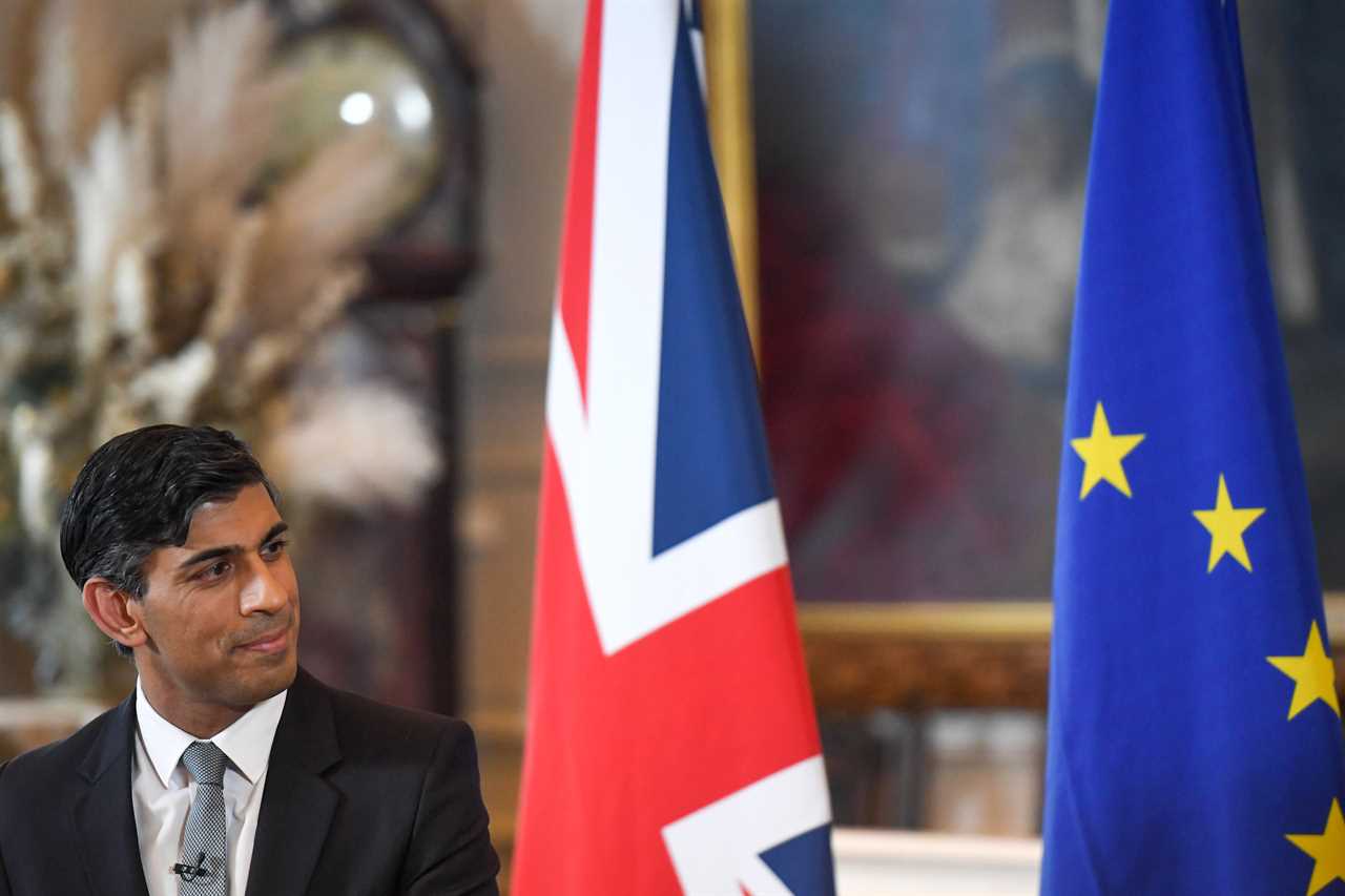 Rishi Sunak says new Brexit deal isn’t about ‘personalities’ in jab at Boris and admits EU still plays small role in NI