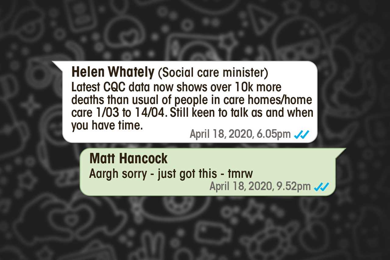 Matt Hancock’s leaked WhatsApp messages spark Covid row over how pandemic was handled