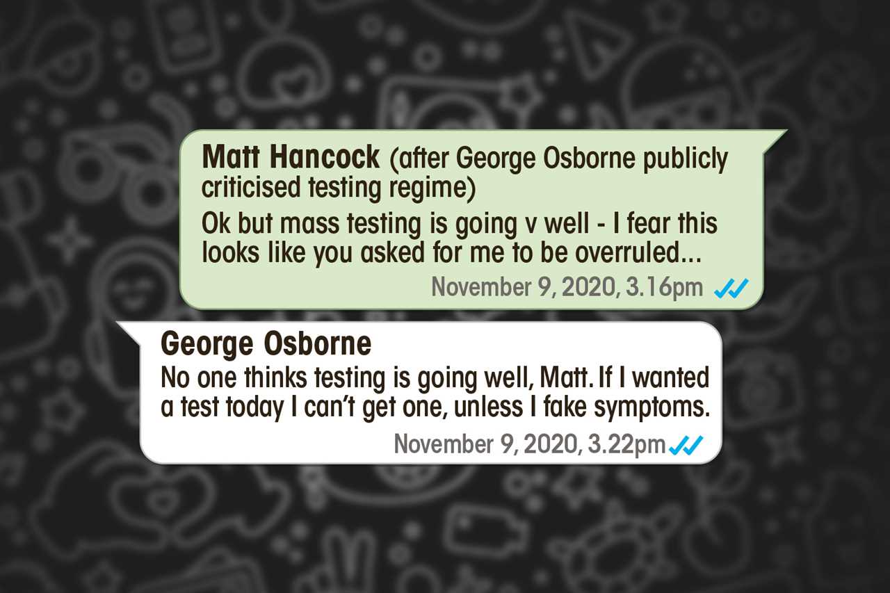 Matt Hancock’s leaked WhatsApp messages spark Covid row over how pandemic was handled