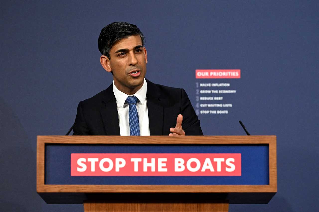 Defiant Rishi Sunak vows to do ‘whatever is necessary’ to end small boats crisis and is ‘up for the fight’ with lawyers