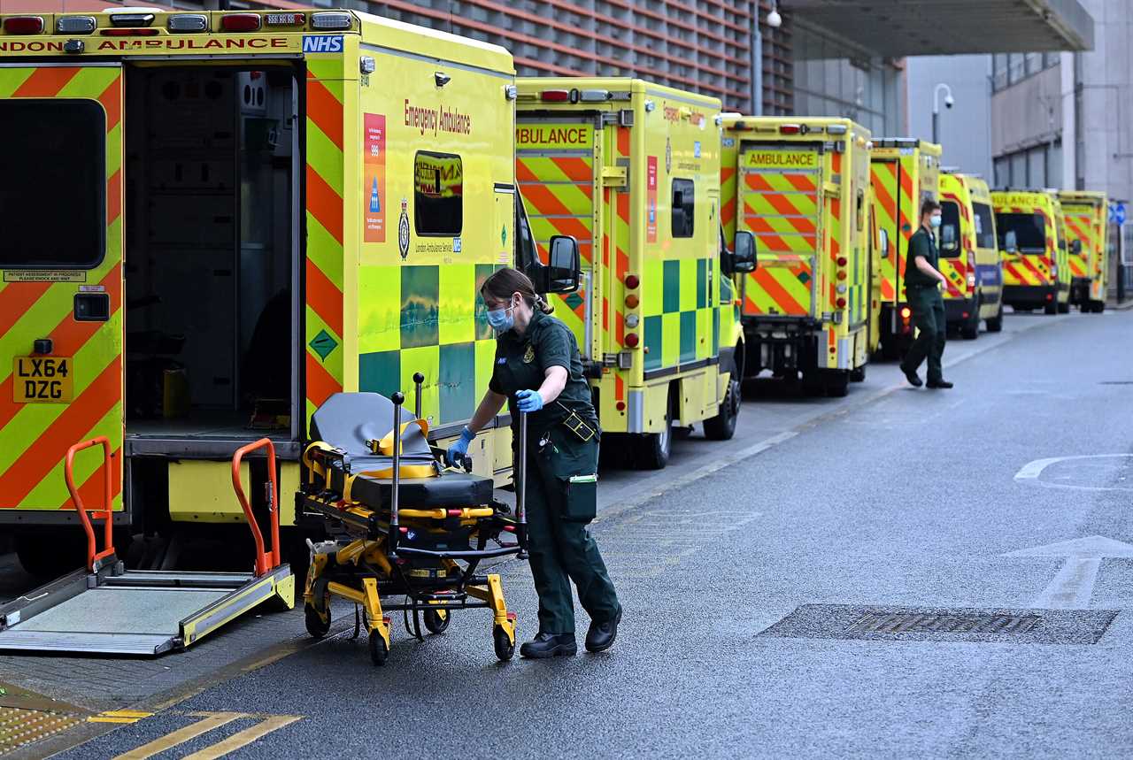 Patient stuck in the back of an ambulance for nearly TWO DAYS waiting for a hospital bed