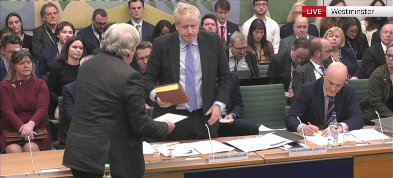 Boris Johnson vows ‘hand on heart’ he did not mislead Commons over partygate