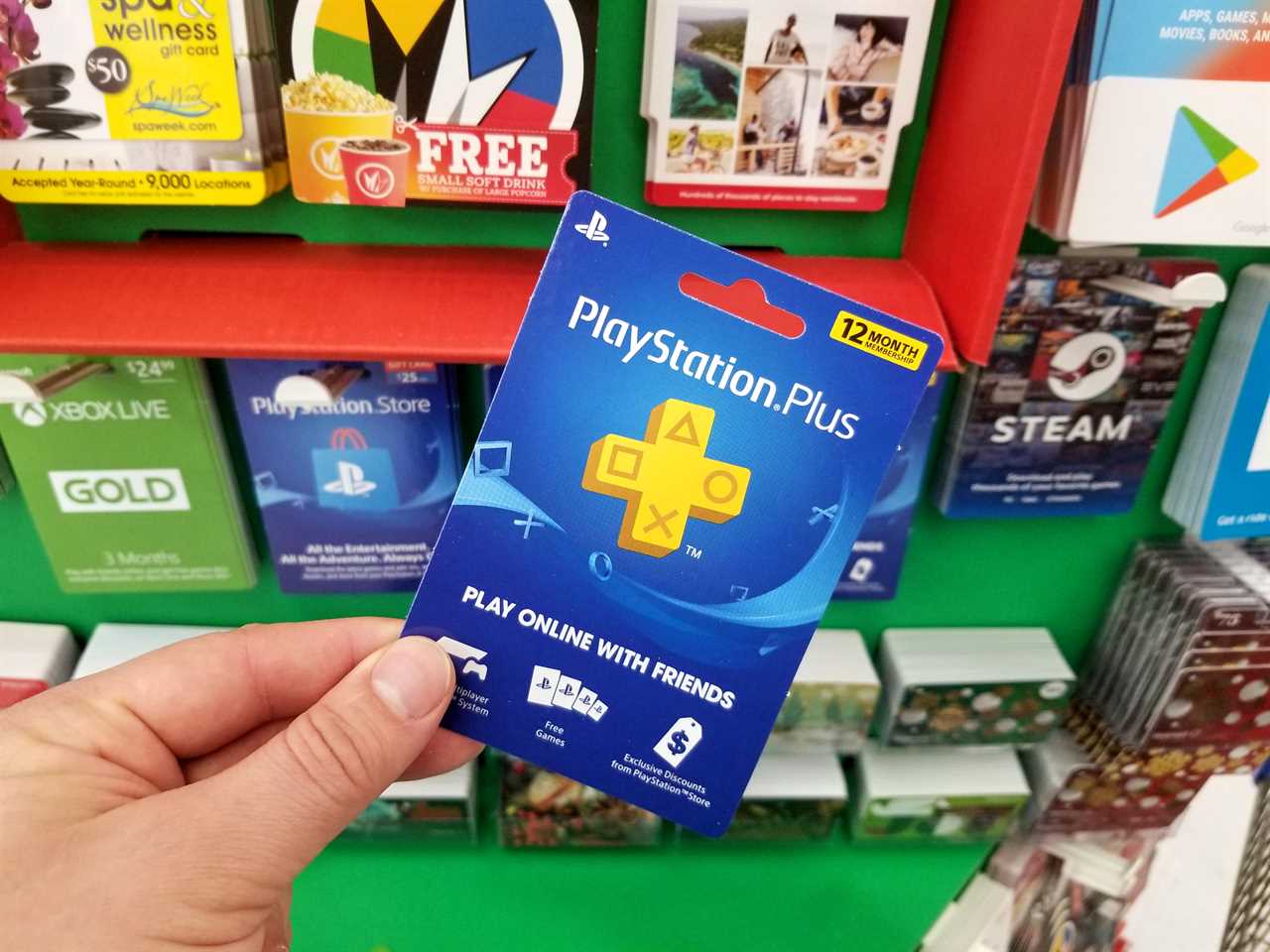 Where to buy a PlayStation gift card and which shops sell them?