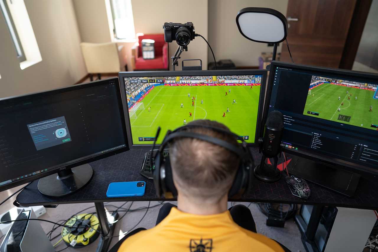 I make £50,000 a year playing FIFA on my PlayStation without leaving my bedroom – here’s how I got my dream job