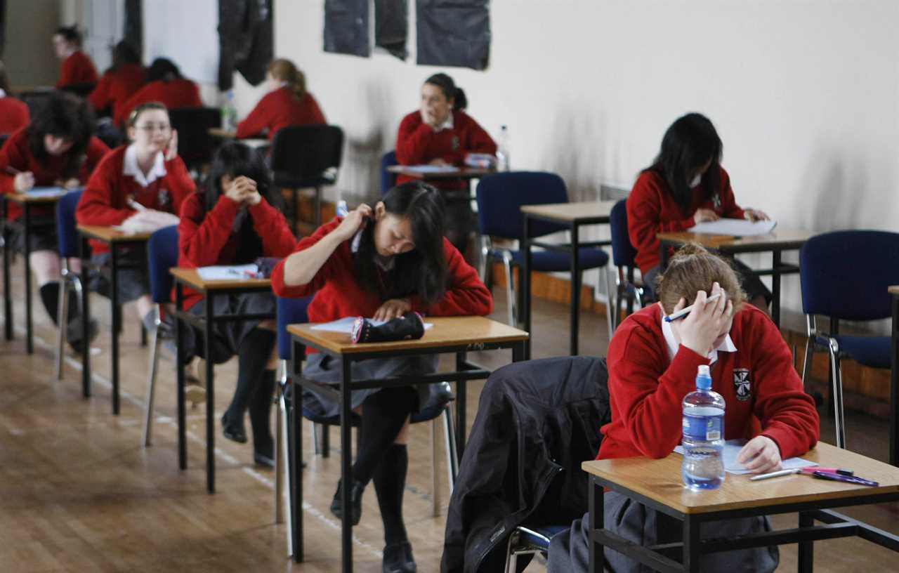 Children taking exams should be marked up because of strikes by teachers, it was claimed