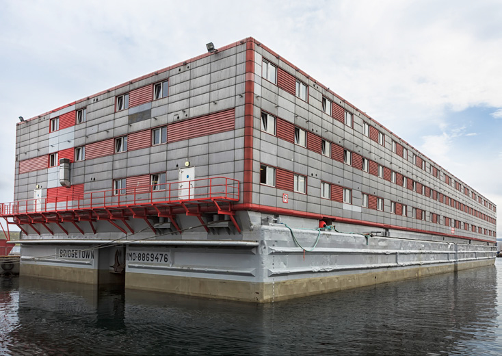 BEST QUALITY AVAILABLE Undated handout photo issued by Bibby Marine Ltd of the Bibby Stockholm accommodation barge, a 222 bedroom, three-storey vessel, which can house up to 506 people, and could be the first to be used to house asylum seekers under Government plans aimed at reducing the reliance on hotels. Issue date: Wednesday April 5, 2023. PA Photo. See PA story POLITICS MigrantsBarge. Photo credit should read: Bibby Marine Ltde/PA Wire NOTE TO EDITORS: This handout photo may only be used for editorial reporting purposes for the contemporaneous illustration of events, things or the people in the image or facts mentioned in the caption. Reuse of the picture may require further permission from the copyright holder.