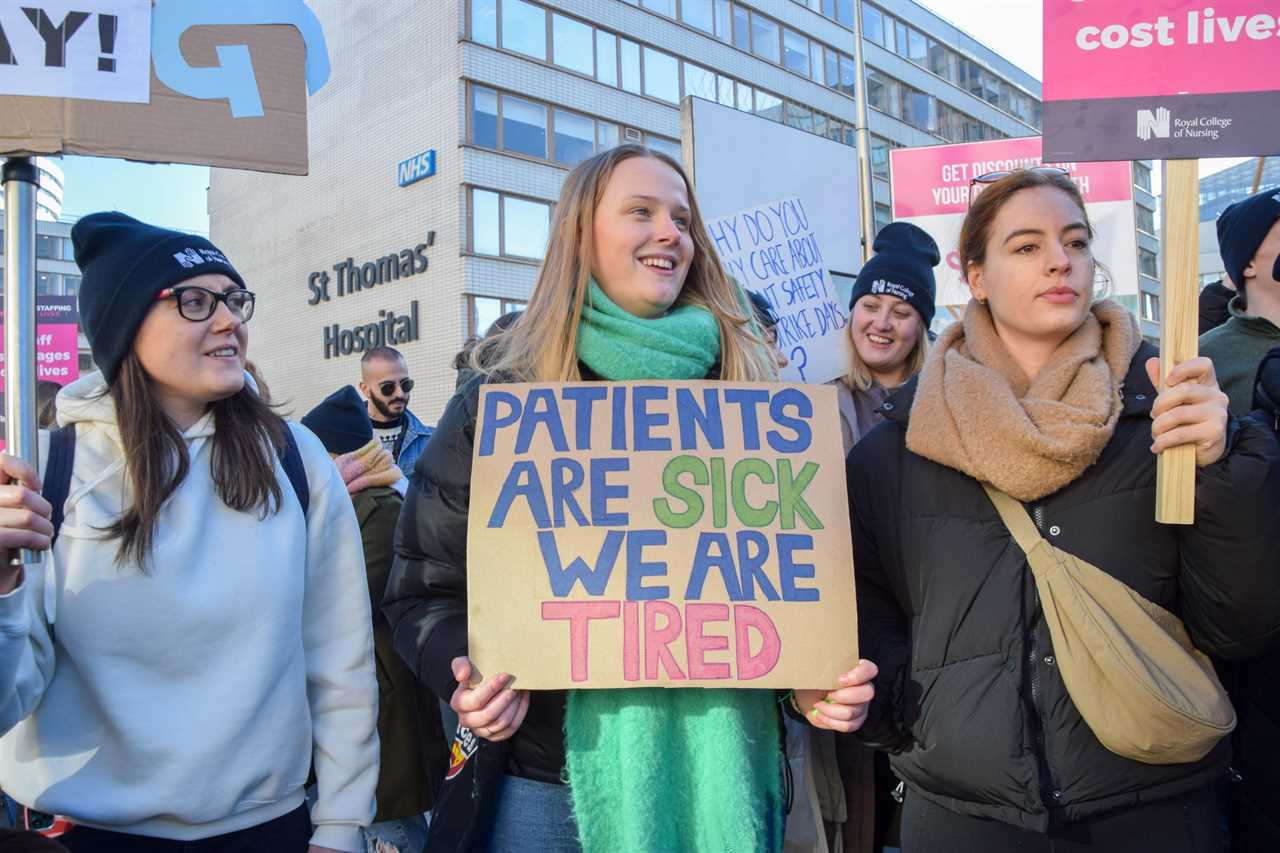 Nurses could lock Britain in strike chaos until CHRISTMAS with regular walk outs over pay, chief warns