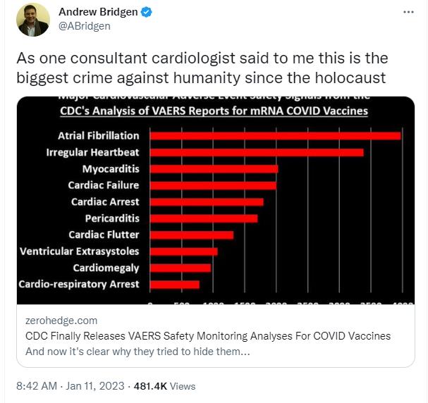 Andrew Bridgen is EXPELLED from Tory Party after comparing Covid jabs to the Holocaust