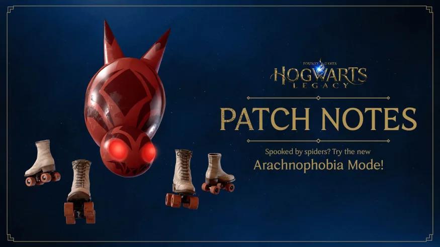 Hogwarts Legacy fans receive a free upgrade – and arachnophobic gamers will love it