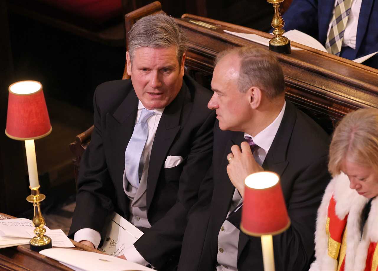 Sir Keir Starmer stokes fears of Lib Dem pact by refusing ELEVEN times to rule out coalition with Sir Ed Davey