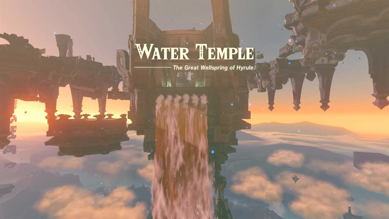 Zelda Tears of the Kingdom: Complete Water Temple guide – Fans wowed as dungeons return