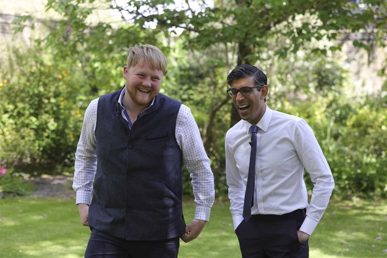 Clarkson’s Farm star Kaleb charms Rishi at No10 as Diddly Squat eyes planning rules boost