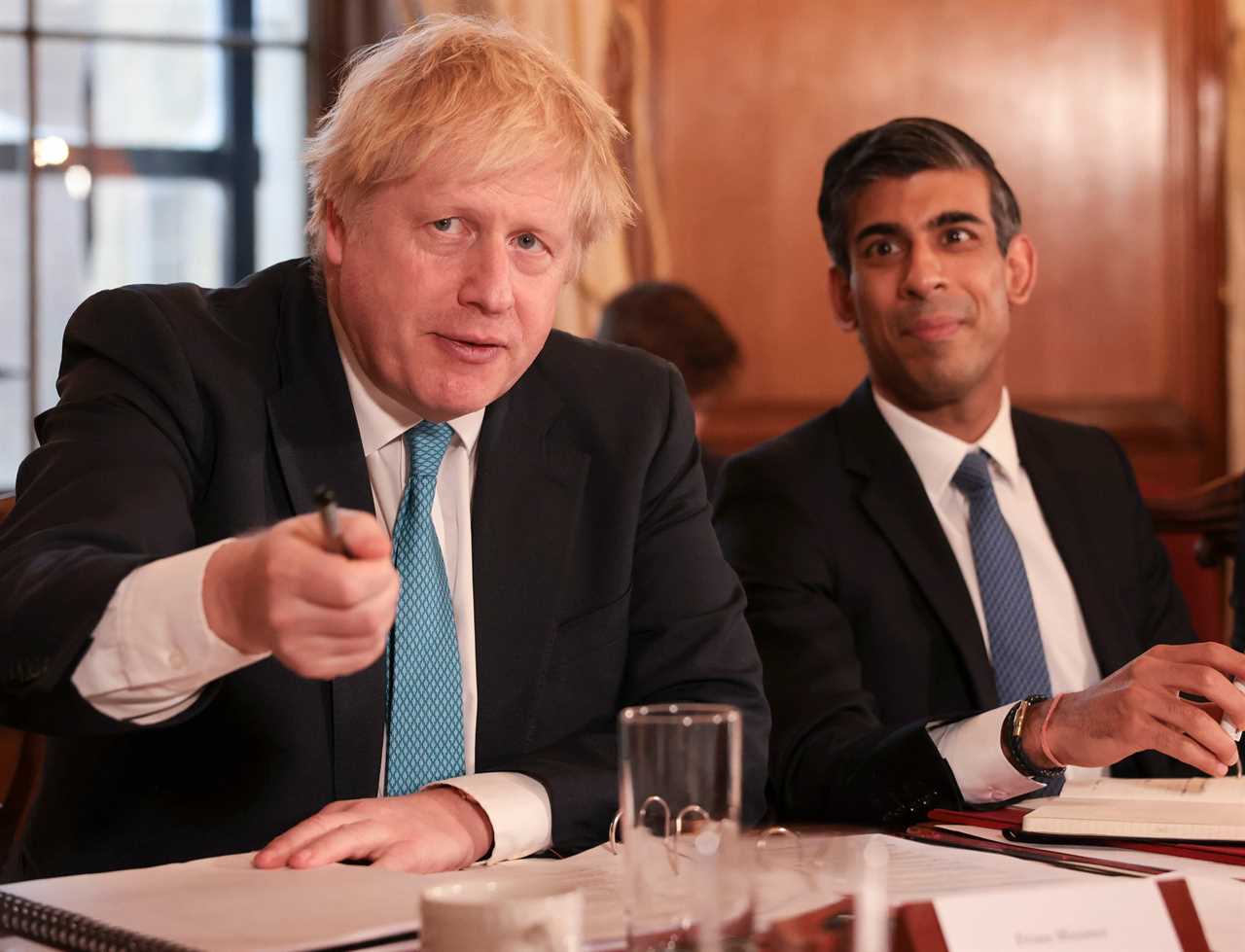 Boris Johnson hits back after Rishi Sunak accuses him of trying to bend the rules over honours list