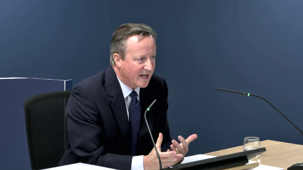 David Cameron admits his government made a mistake by focusing on flu in pandemic planning