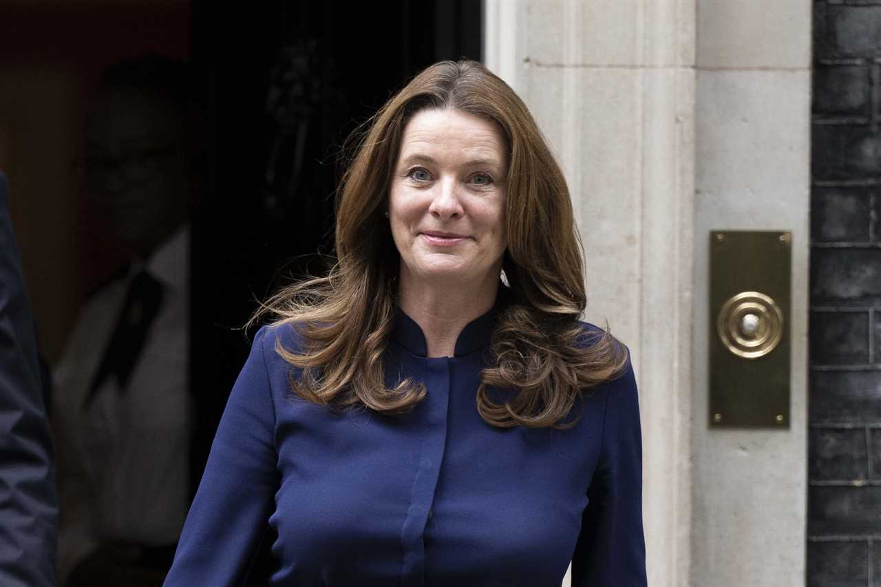 LONDON, UNITED KINGDOM - JUNE 20: Secretary of State for Education Gillian Keegan leaves 10 Downing Street after attending the weekly Cabinet meeting in London, United Kingdom on June 20, 2023. (Photo by Rasid Necati Aslim/Anadolu Agency via Getty Images)