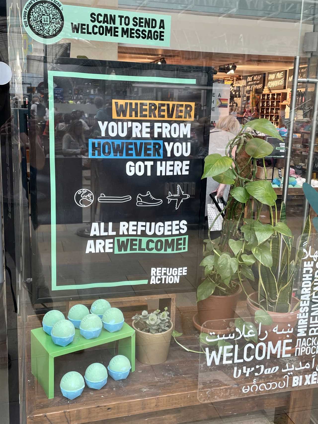 Lush accused of encouraging people-smuggling gangs with shocking posters