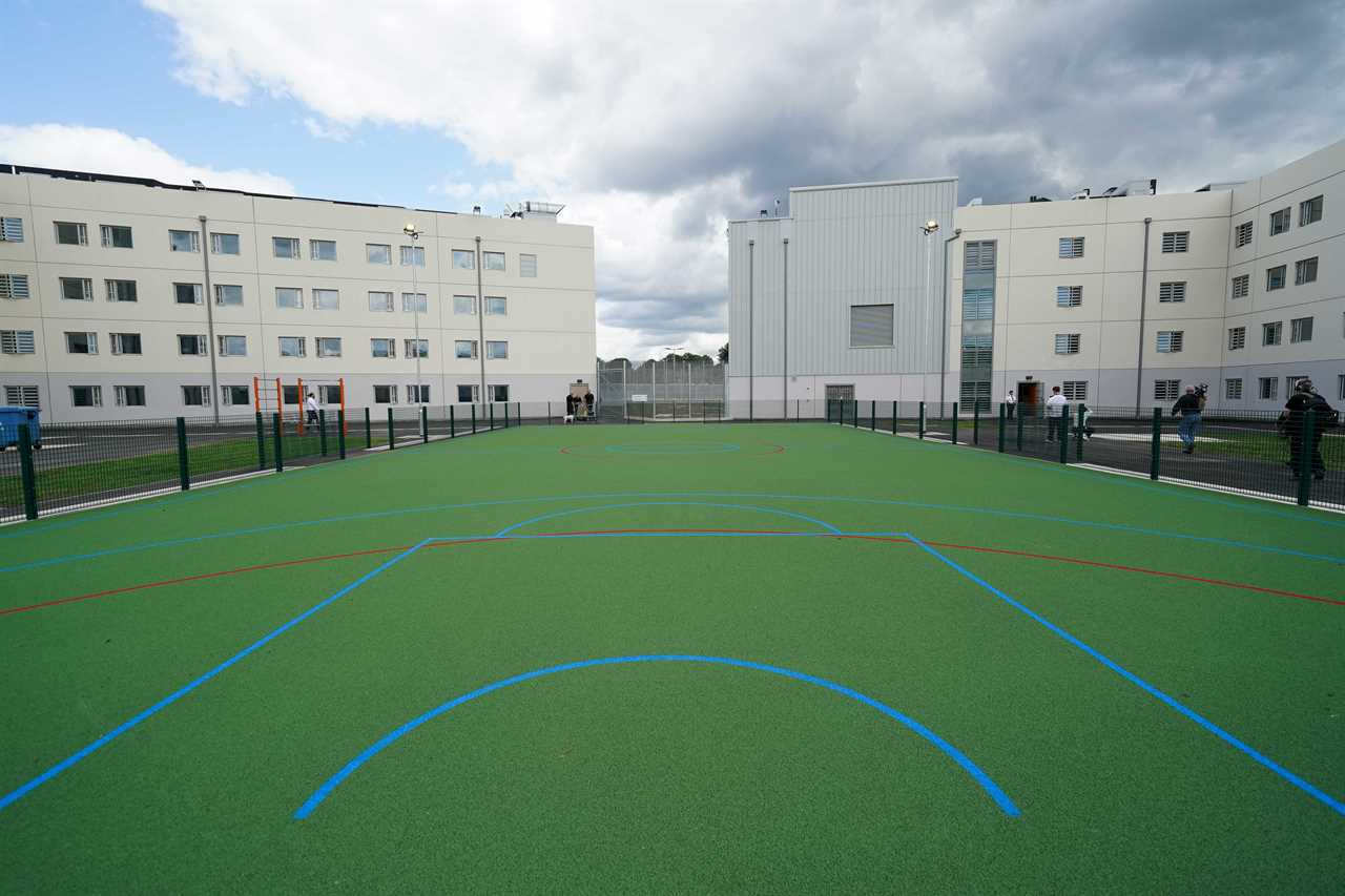 Inside Britain’s newest prison – where lags can play five-aside footie, table tennis and do Wordle in their rooms