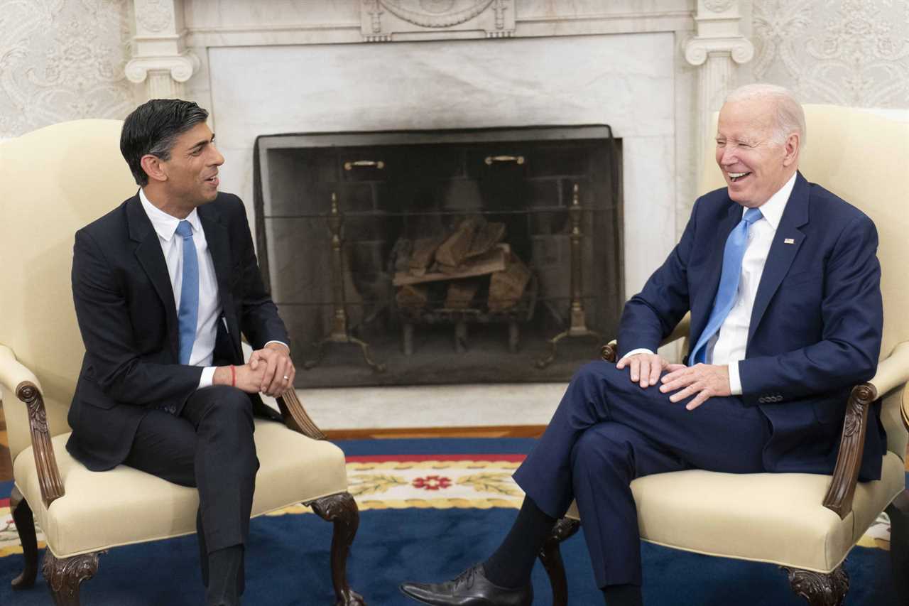 Joe Biden risks rift with Rishi Sunak as he warns Ukraine can’t join Nato yet