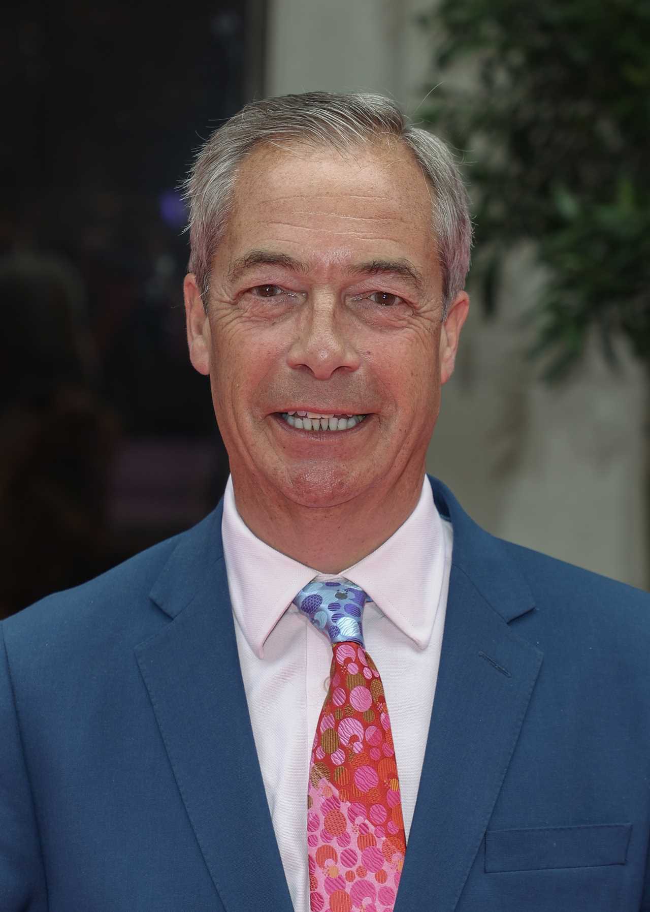 LONDON, ENGLAND - JUNE 27: Nigel Farage attends The TRIC Awards 2023 at Grosvenor House on June 27, 2023 in London, England. (Photo by Mike Marsland/WireImage)