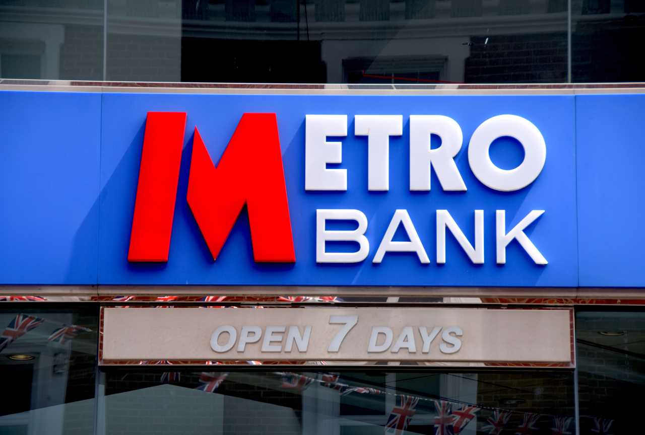 Mandatory Credit: Photo by Fraser Gray/Shutterstock (14009386d) Kent county town of Maidstone on a summer's day in July. Image shows Metro Bank in the town centre. County Town of Kent, Maidstone, Kent, UK - 13 Jul 2023