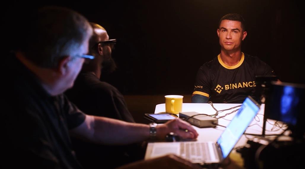 Ronaldo Teases Future NFT Plans During Lie Detector Test