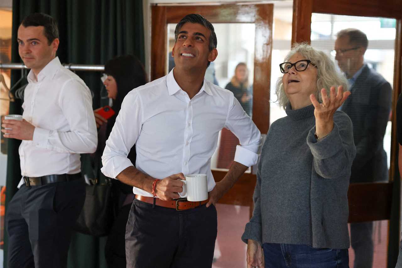 Rishi Sunak's U-turn on petrol car ban sees Labour's lead narrow in the polls