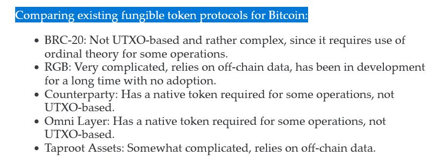 Bitcoin Ordinals Creator Proposes New Fungible Token Protocol as Alternative to BRC-20