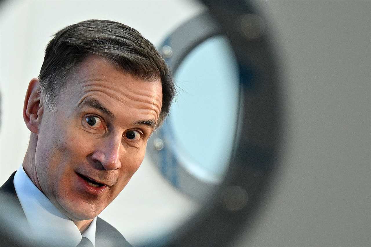 Jeremy Hunt plays down prospect of tax cuts after Britain’s debt rockets to £16billion