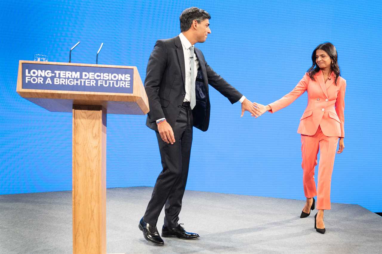 Rishi Sunak's Wife Surprises Tory Conference with Touching Tribute