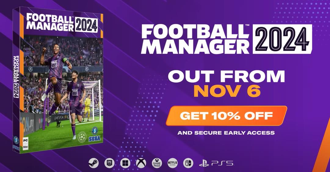 Millions of Netflix Subscribers Can Score a Free Copy of Football Manager 2024