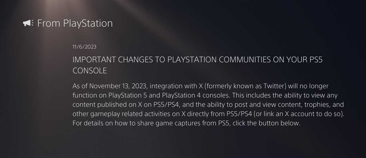 PlayStation fans outraged as key sharing feature is removed from PS5 and PS4 next week