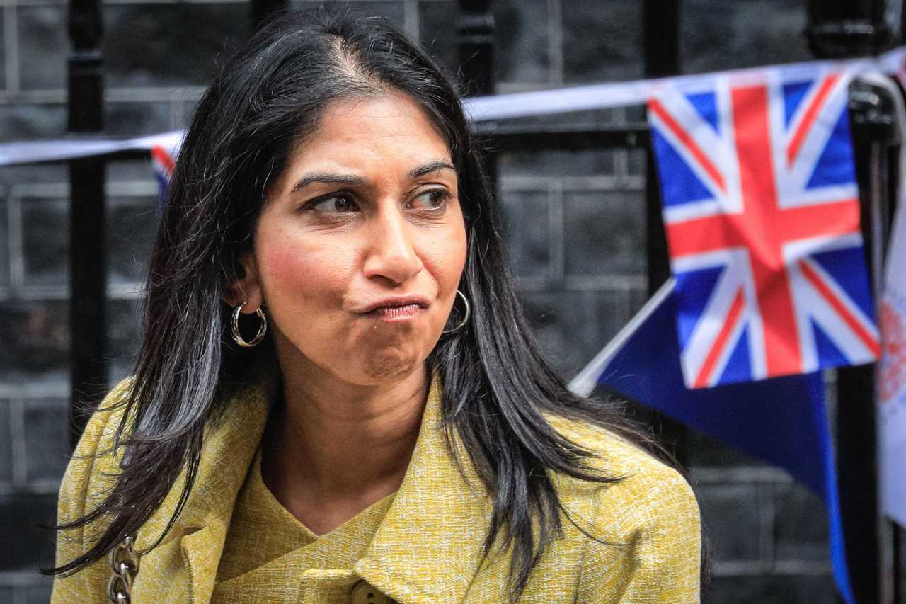 Suella Braverman disowned by Rishi Sunak after claiming police 'play favourites' with left-wing protesters