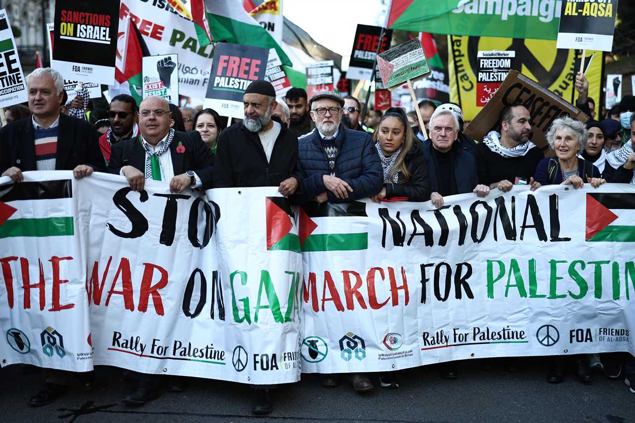 Labour MPs Face Backlash for Joining Pro-Palestine March on Armistice Day