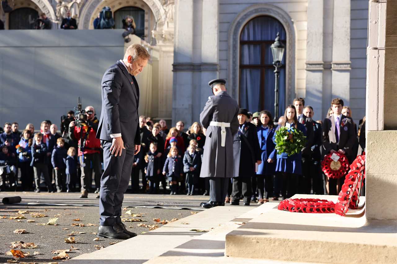 Defence Secretary Grant Shapps Condemns Armistice Day Violence