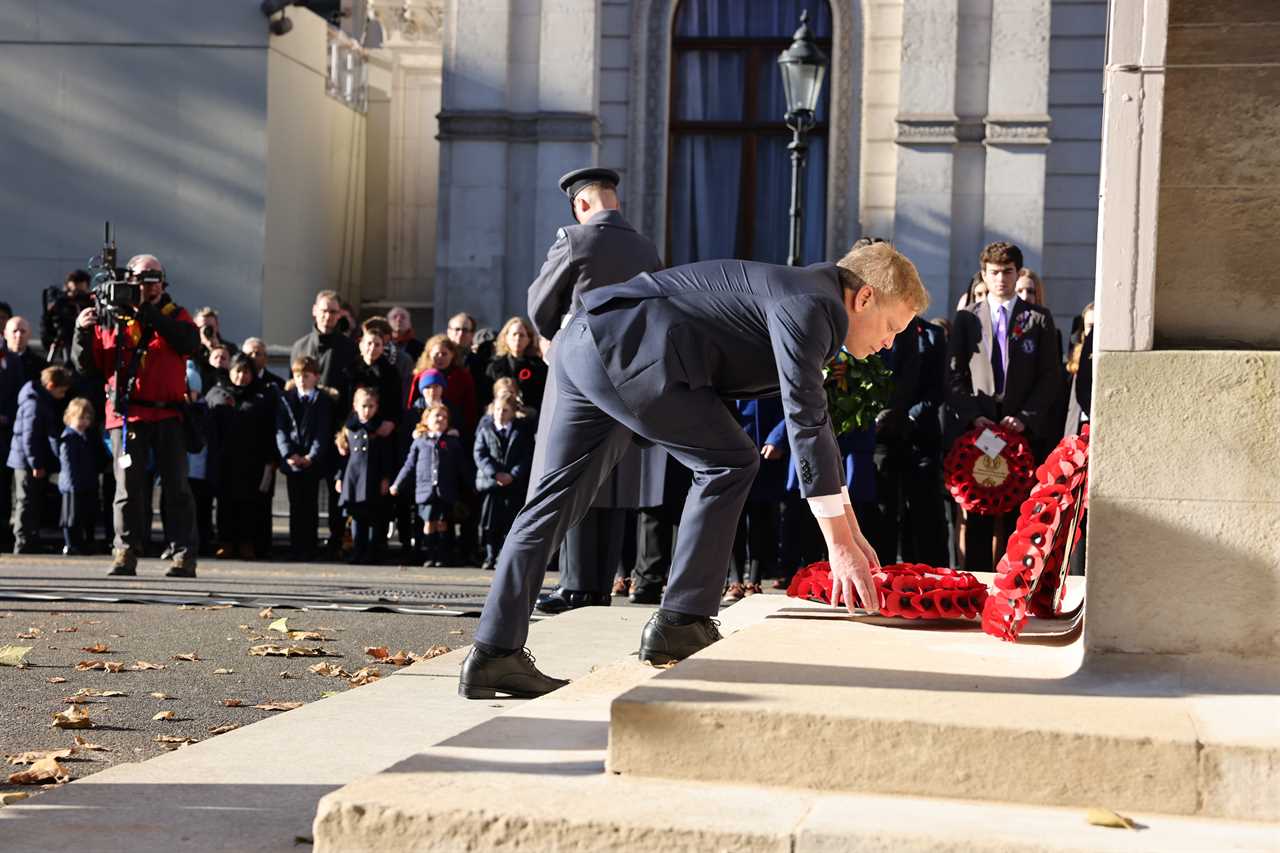 Defence Secretary Grant Shapps Condemns Armistice Day Violence